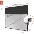 Ceiling projector screen 4k theater cinema projector screen